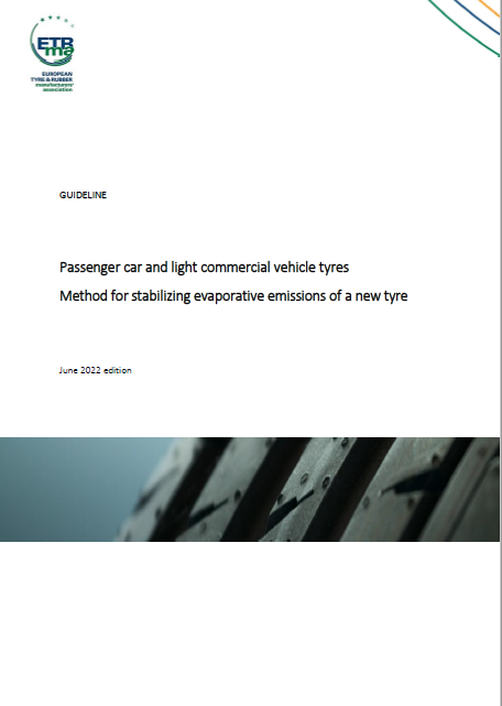 The Tyre industry has worked to update and reaffirm its position since 2007, on a method for stabilizing evaporative emissions of new light duty vehicle tyres.